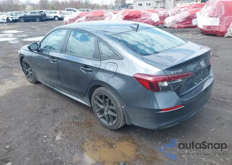 2025 Honda Civic Sport z USA, uszkodzony, nr VIN 2HGFE2F50SH544556